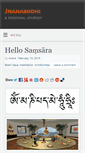 Mobile Screenshot of jnanabodhi.com